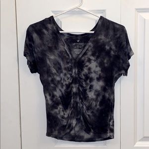 American Eagle Soft and Sexy Cropped Shirt
